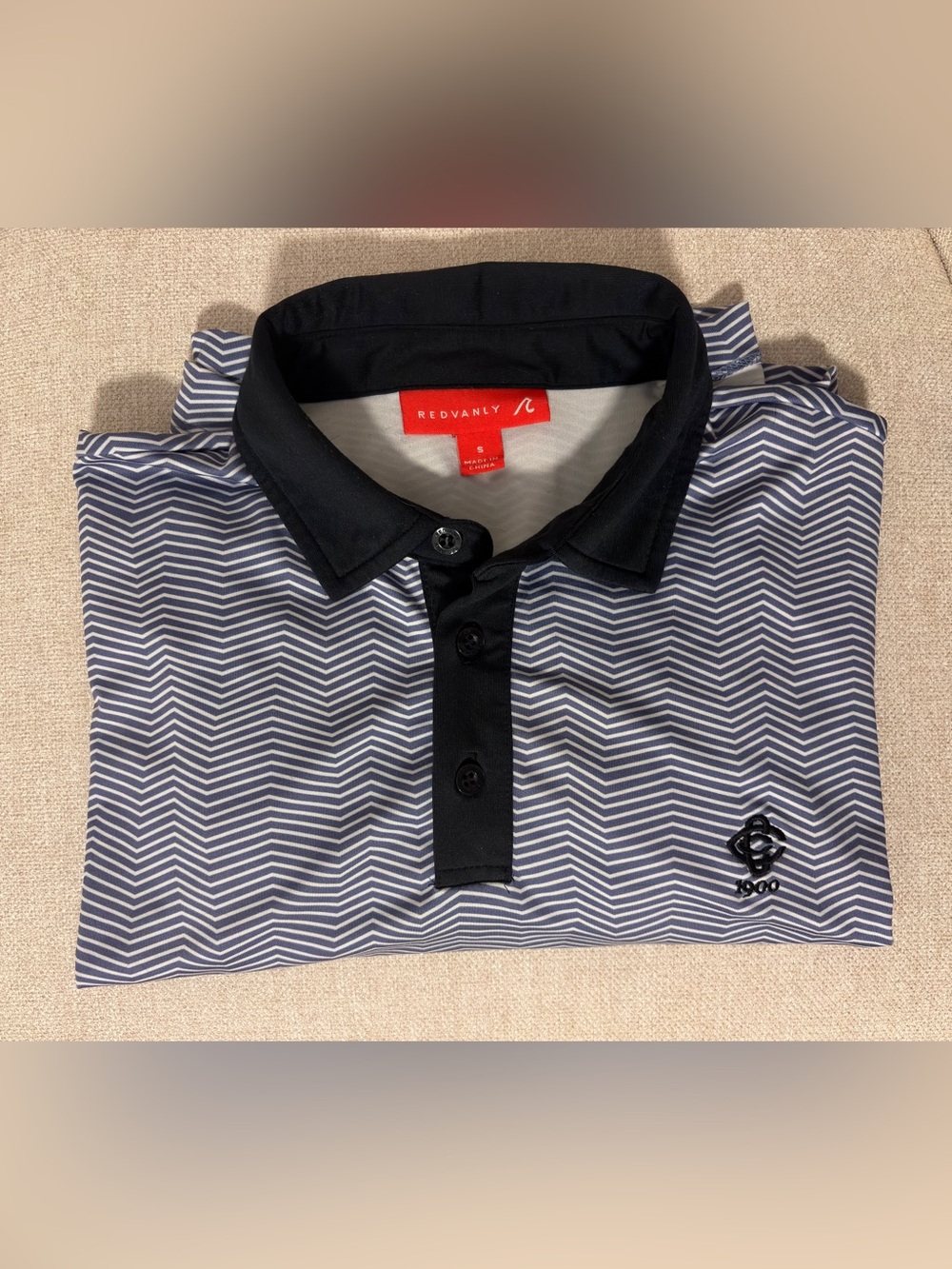 Country Club of Charleston 1900 CCofC Golf Polo Shirt Men’s Redvanley Small S